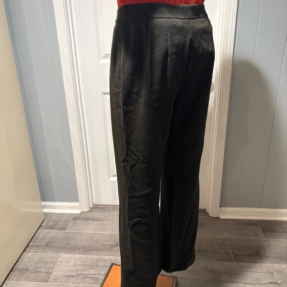 Land's End Wool Pants Charcoal Gray Size 12 NWT - Picture 4 of 9